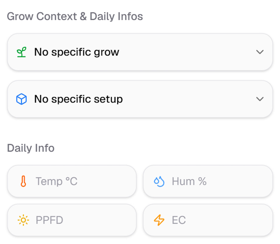 GrowHelper AI Assistant context (Light)